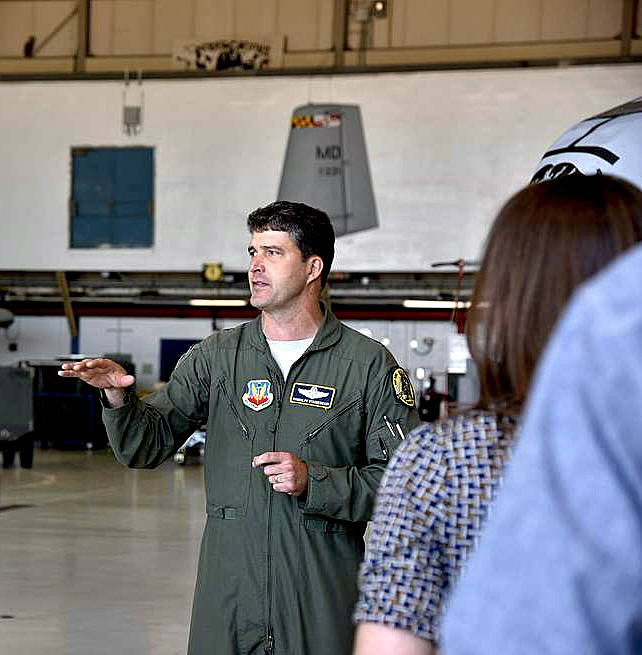 Fighter jet flier returning to the nest; IHS alum Gen. Staudenraus comes home