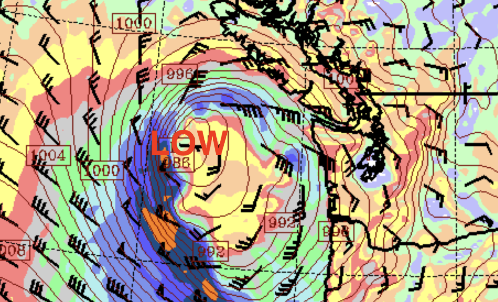 Warning issued for wind, beach hazards