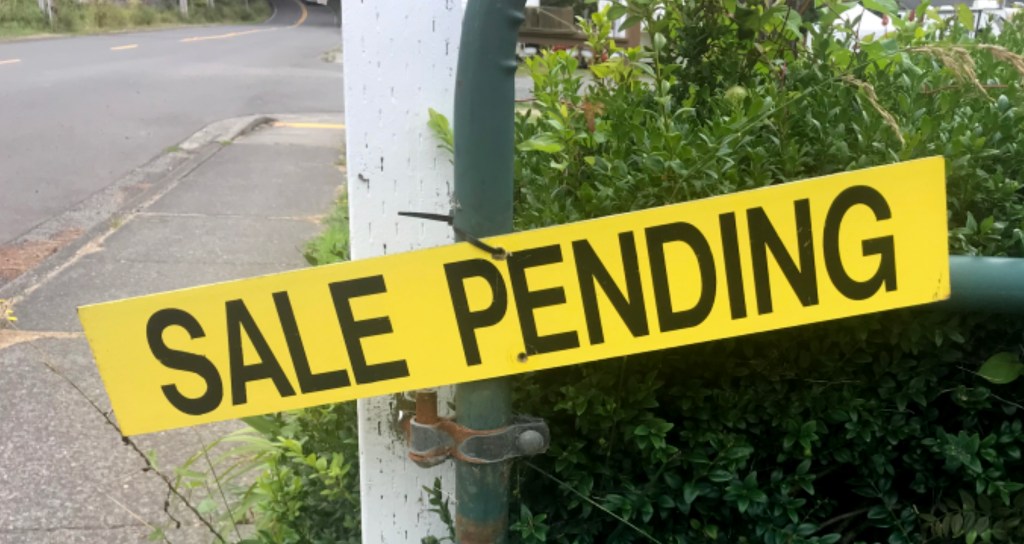 County house prices, sales up to end the year